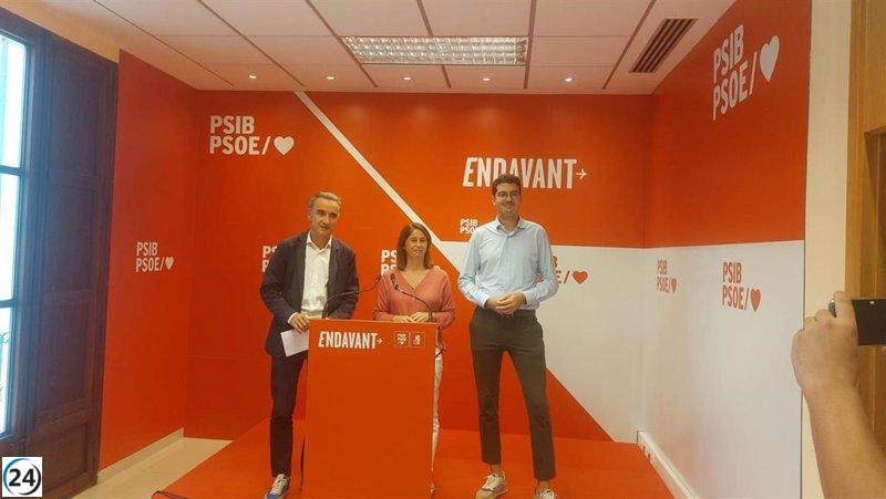 Herrera (PSOE) arremete contra el PP por priorizar la inacción antes que el avance en proyectos para Baleares