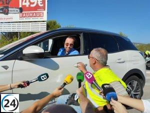 Las conductas distraídas al volante: raíz del 2,3% de las infracciones de tráfico en Baleares en 2022