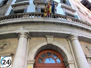 La sobrecarga de trabajo en los órganos judiciales baleares aumentó un 13,8% en el segundo trimestre, con 48.084 asuntos.