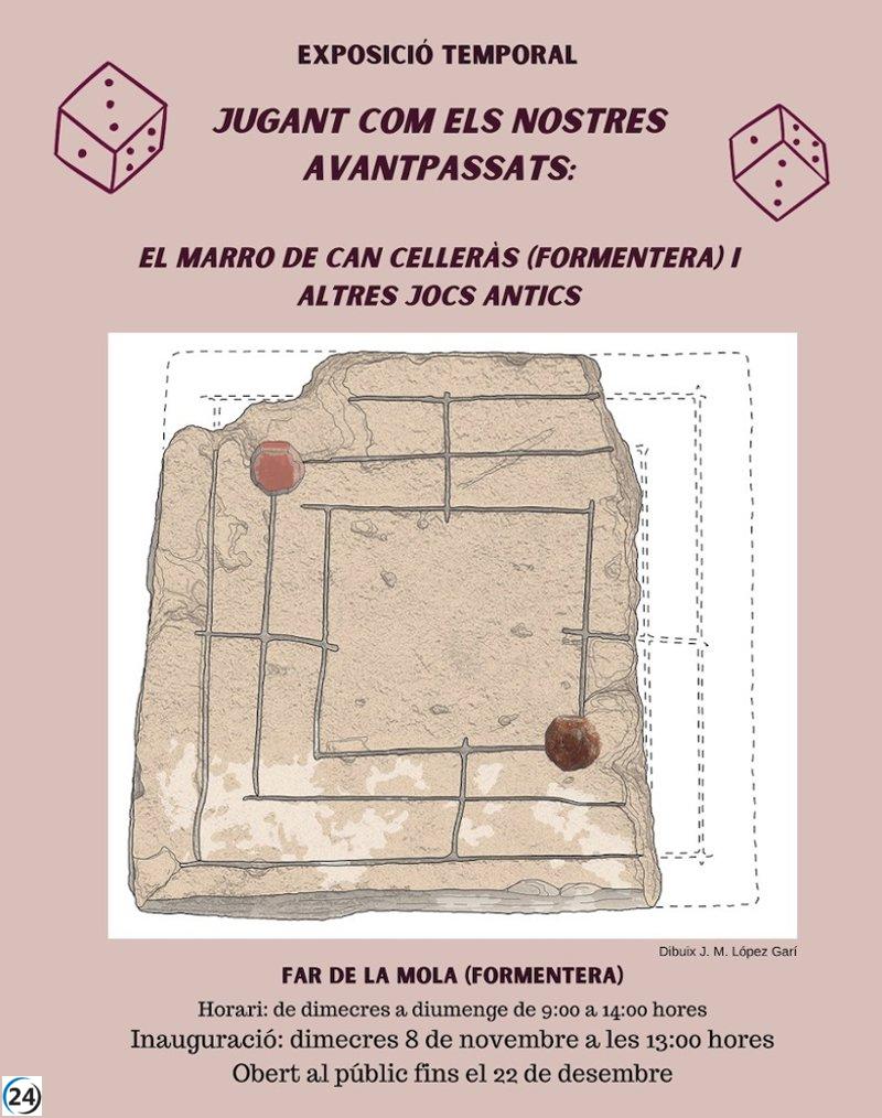 Formentera será escenario hasta diciembre de una fascinante exposición sobre los juegos en tiempos ancestrales.