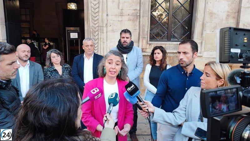 Truyol exige destitución de Deudero y disculpa pública tras desafortunado comentario en el pleno de Cort