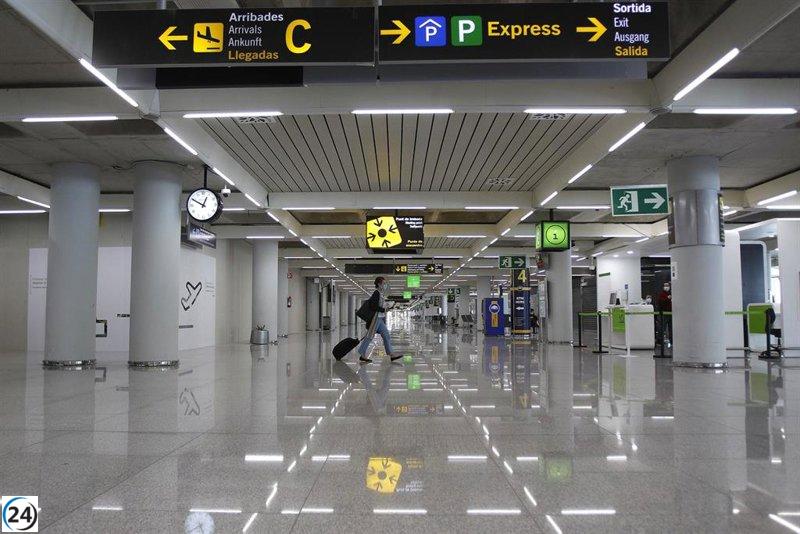 Gran actividad aérea en los aeropuertos de Baleares: 282 vuelos despegan hoy, incluyendo 87 vuelos internacionales.