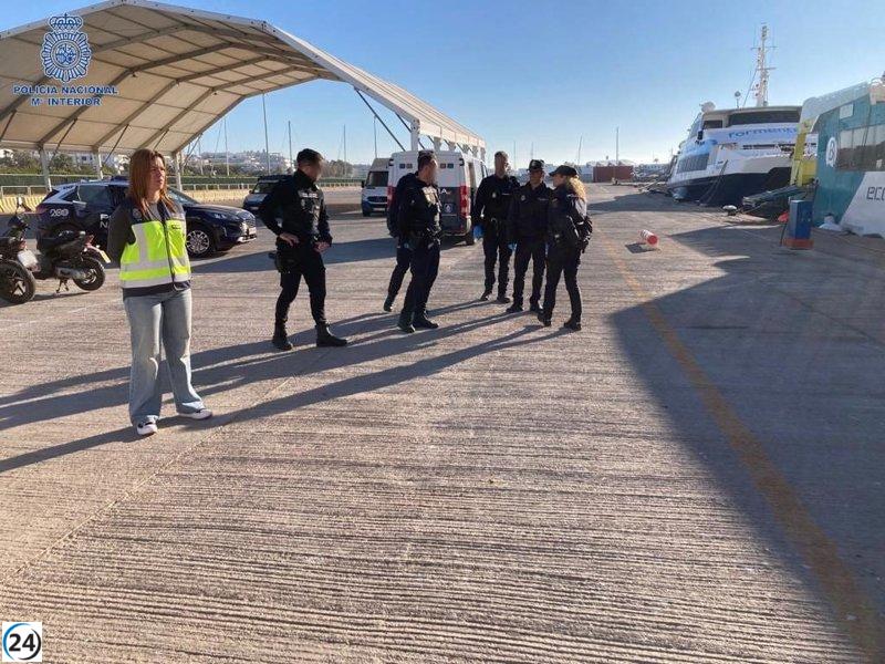 Detenido líder de embarcación migrante que llevaba a 12 personas a Ibiza