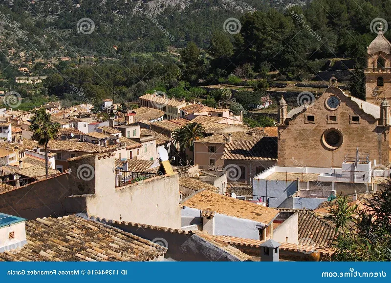 El hermoso pueblo de Bunyola